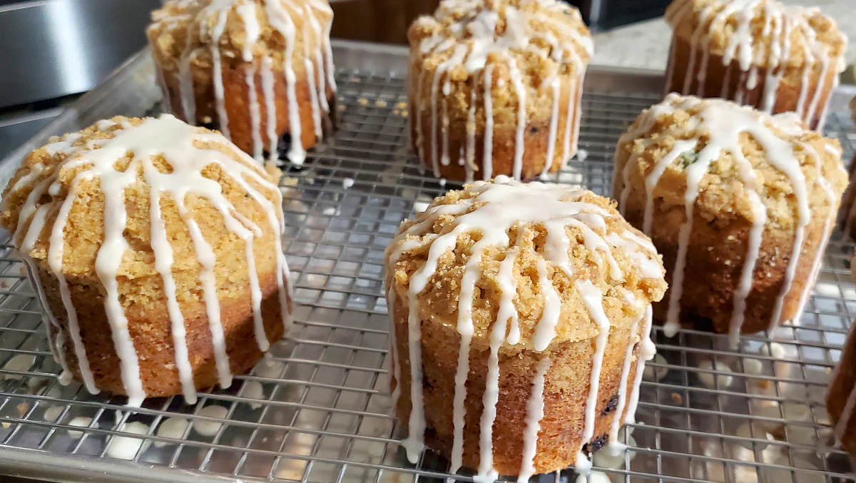 Blueberry Lemon Mini Coffee Cake - Image 3