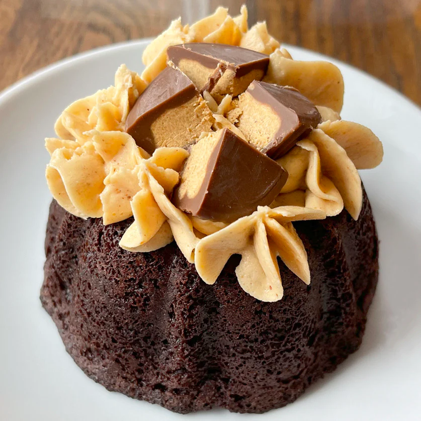 Sugar Free & Keto Friendly * Peanut Butter Cup Bundt Cake - Image 2