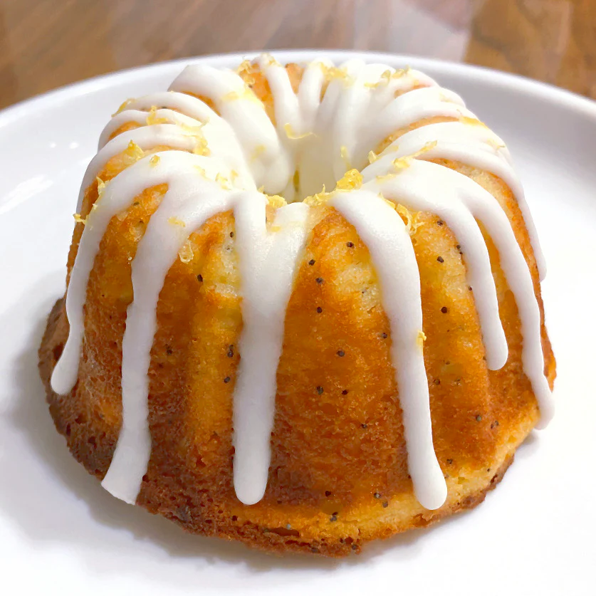Sugar Free & Keto Friendly * Lemon Poppy Seed Pound Cake