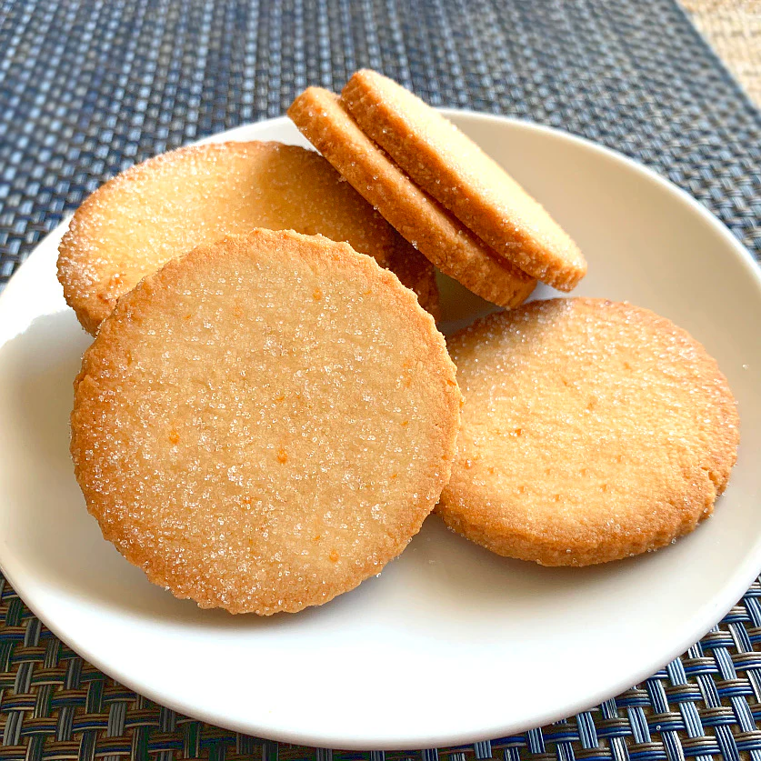 Sugar Free & Keto Friendly * Lemon Shortbread Cookies - Image 2