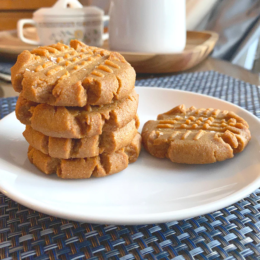 Peanut Butter Cookies * Sugar Free & Keto Friendly